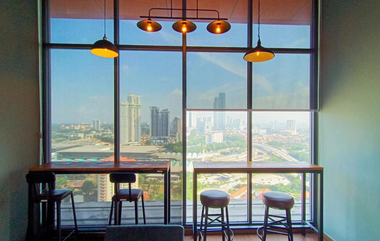 Loft Suite City View Jb Ciq 7Pax Johor Bahru Esterno foto